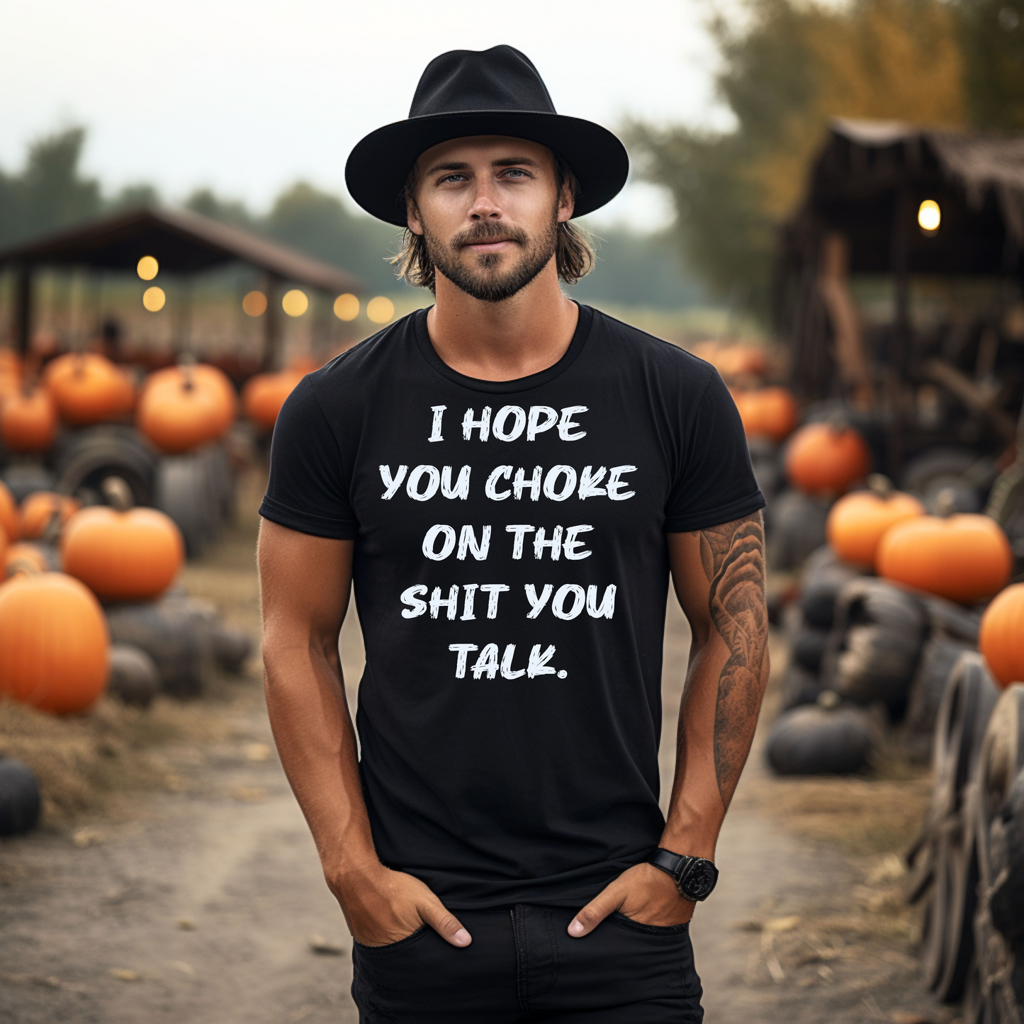 I Hope You Choke | Men’s Graphic Tee